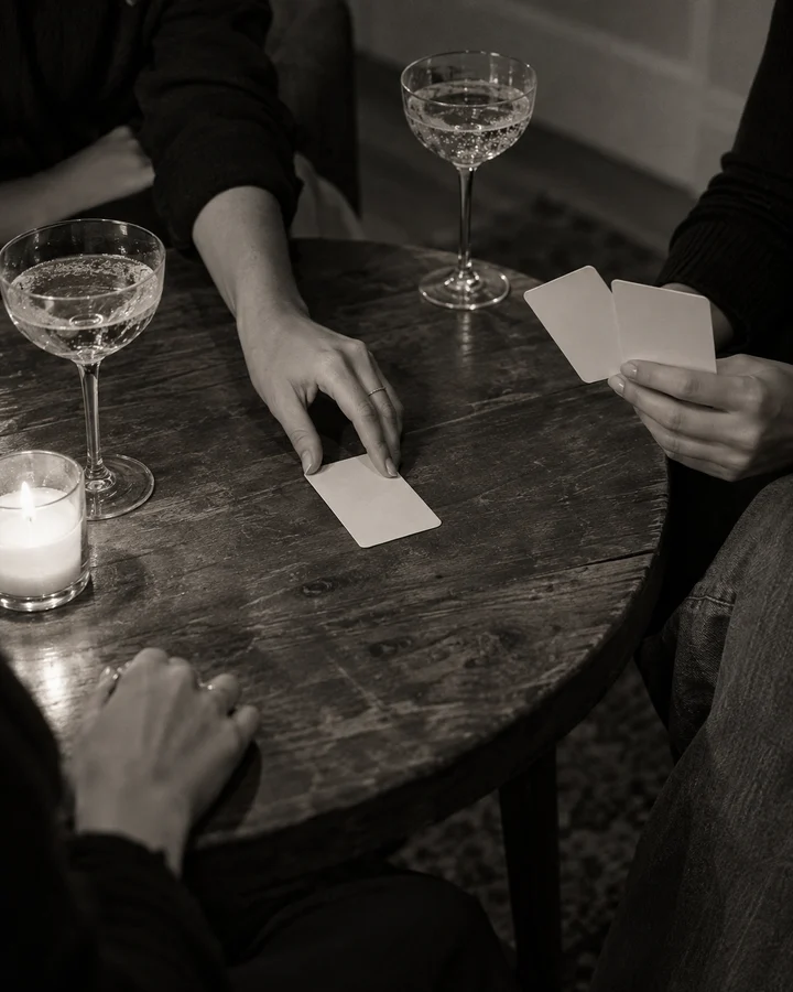 Friends playing Girls’ Night — Evening Secrets